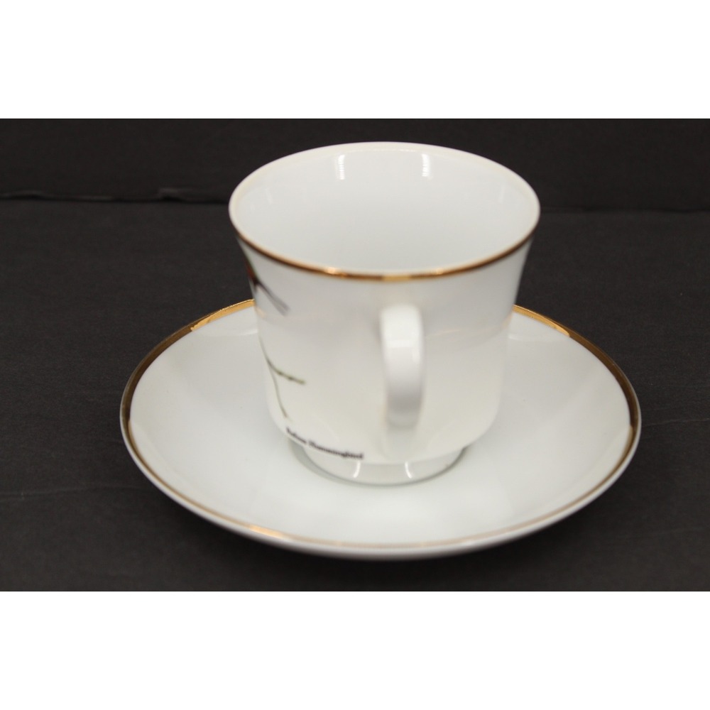 Berkeley House Fine China Cup & Saucer Hummingbird Gold Trim 4679‎ Japan - Picture 2 of 8